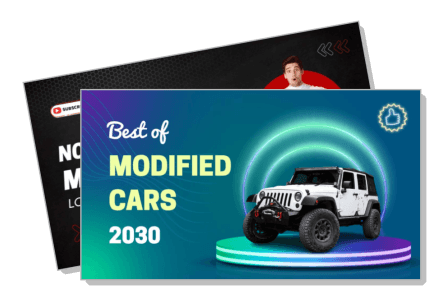 best of modified cars 2030 jeep in circular halo display template