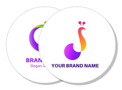 creative colorful peacock logo design template