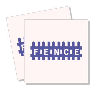 creative fence logo design feince text layout illustration template