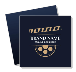 film production company branding logo design template
