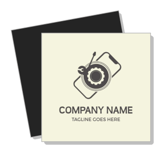 gear logo design template for engineering business