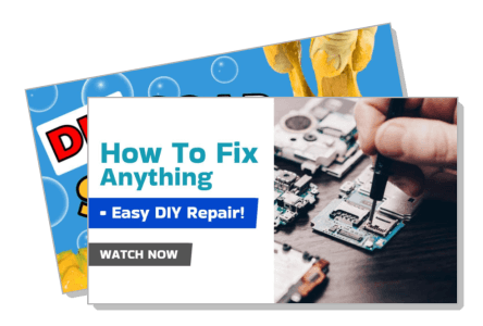 how to fix anything easy diy repair guide watch now electronics repair tutorial template