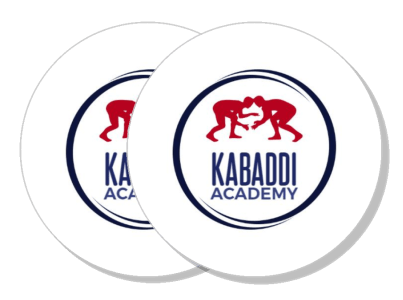 kabaddi academy logo design emblem sports training template