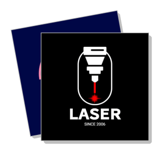 laser cutting logo design since 2006 template