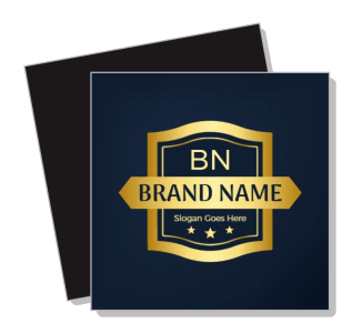 luxury brand logo design template golden emblem style