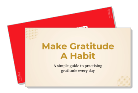 make gratitude a habit guide practising daily gratitude tips template