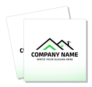modern real estate company logo template design