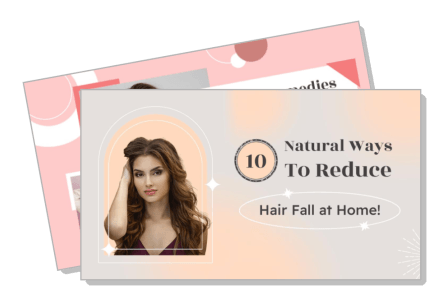 natural ways to reduce hair fall at home beauty health tips guide template