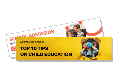 school admission banner top tips on child education arieta kids school template