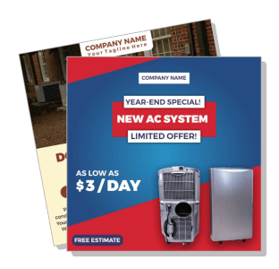 year end special new ac system limited offer advertisement template